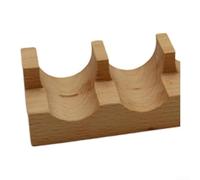 Supporto in legno per sushi e taco, supporto per rotolo di sushi, set da portata a 5 scomparti, lavabile in lavastoviglie e griglia (lunghezza doppia griglia)