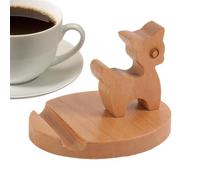 Supporto In Legno Per Telefono Cellulare Da Scrivania Porta da scrivania in | Smartphone Per Casa Scuola Viaggi Hotel, Dock Portatile Universale Con Base Antiscivolo E Stand Regolab