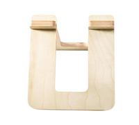 Supporto in legno - Portabici per bambini, supporto da parcheggio in legno, supporto portatile staccabile, robusto espositore da pavimento, organizer per interni, esterni, stoccaggio, casa, garage e