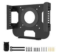 Supporto in metallo compatibile con Mac Mini M1, M2, M2 Pro Mini VESA, da parete/sottoguolo, per Mac Mini metà dal 2011 al 2023 M1 M2, supporto antigraffio per monitor per Mac Mini con portapenne