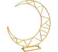 Supporto in metallo per arco nuziale con base, telaio curvo per palloncini per sfondo da giardino, ideale per decorazioni per matrimoni e feste di compleanno