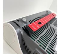Supporto in metallo per AVM FRITZ!Box (7590 / 7590 AX / 6660 / 6890 / 5590 Fiber / 6670 Cable / 7690), montaggio a parete, fissaggio al contrario in alluminio