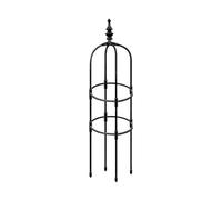 Supporto in metallo per piante di fiori indoor - Obelisk Trellis, Home Decor for Lawn, Porch, Balcony, Garden, Patio ForS Vegetables, Ivy, Jasmine Climbing, Simple Assembly Flower Stand- Type