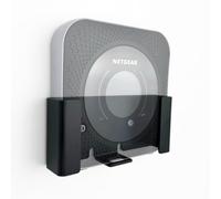 Supporto in metallo per router, compatibile con Netgear Nighthawk M1 M2 M5 M6 MR1100 MR5200 - montaggio a parete, adesivo o a vite, supporto in metallo per Netgear, ideale per campeggio e casa