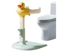 Supporto in piedi per doccia per bambini - Sedile da bagno per bambini | Supporto da bagno regolabile in altezza con base antiscivolo per bambini 6-24 mesi | Babe in piedi portatile
