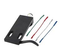 Supporto in plastica+metallo Facile e semplice da usare e da usare pratico supporto per testa Dj Headshell Accessorio Giradischi Mixer DJ
