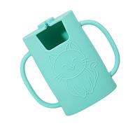 Supporto in silicone adatto ai bambini per trasportare il sacchetto resistente mantiene la scatola di purè sicura e comoda da tenere in mano
