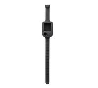 Supporto in silicone per telecomando Pocket 4P / Mobile 8P, colore nero | La cinghia regolabile supporta l'uso indossato dal polso, può fissare il telecomando al bastone per selfie o al supporto per