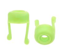 Supporto in Silicone Verde a Spirale per Flacone Collirio 2 Pezzi