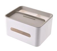 Supporto in tessuto rettangolare: scatola divisa per organizer per tessuti di grande capacità, scatola in tessuto moderno | Stoccaggio riutilizzabile per tessuti per la casa per bagno, piano di lavoro