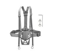 Supporto in vita per RC PLUS, lega di alluminio lavorata CNC, superficie curva e design scavato, pieghevole, rimovibile