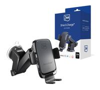 Supporto induttivo per parabrezza 3MK Drive&Charge 15W elettrico