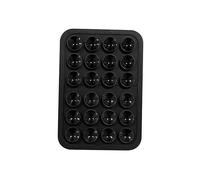 SUPPORTO INF Supporto/supporto mobile con ventose Black