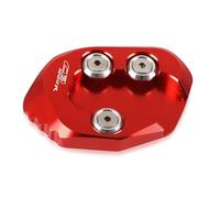 Supporto Ingrandimento Imbottitura Per Allargamento Del Piede Cavalletto Laterale Motociclo Per CB1000R 2018-2023(Red)