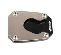 Supporto Ingrandimento Imbottitura Per Allargamento Del Piede Cavalletto Laterale Motociclo Per VFR800X 2013-2019(Black4)