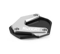 Supporto Ingrandimento Imbottitura Per Allargamento Del Piede Cavalletto Laterale Per B-M&W R1200R 2004-2014(Black2)