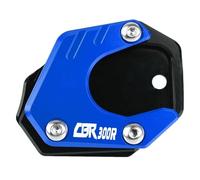 Supporto Ingrandimento Per CBR300R CBR 300R CBR300 R Pad per allargamento del piede cavalletto laterale(Blue)