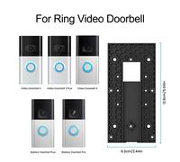 Supporto installazione trapano per campanello ad anello 3 4 più videocitofono