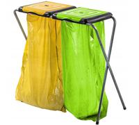 Supporto KADAX per raccolta differenziata, robusto porta sacco spazzatura,...