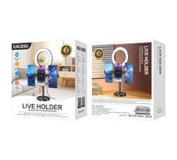 SUPPORTO KAKUSIGA KSC-1514 PER SMARTPHONE DA TAVOLO CON ANELLO LED