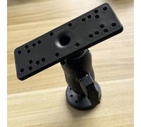 Supporto Kayak Ecoscandaglio Piastra Preforata Staffa Rotante Pesce Depth