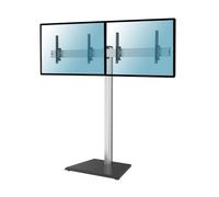 Supporto Kimex per 2 schermi TV 50"-55" Altezza 175cm Inclinabile VESA 600x400 Max. 50Kg