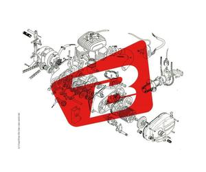 Supporto Koso Per Marcatori D48, D55 BE480003 Per Moto Ricambi Accessori