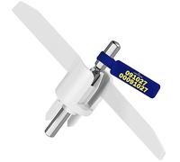 Supporto Lama di Ricambio per Robot Da Cucina 091027 00091027 per Bosch Albero di Trasmissione per Dischi a Lama con Girante Garanzia di 10 Anni - MONTERAL