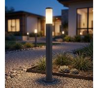 Supporto Lampada Acciaio Inox Antracite Veranda Esterno Faretto Balcone Vie Luci [EEK: Non valutato]