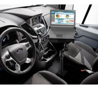 Supporto Laptop No-Drill RAM Per Ford Transit Full Size Cargo Vans 2014-2023