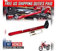 Supporto laterale cavalletto barra molla rosso adatto a Honda CRF250RALLY...