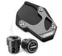 Supporto Laterale Cavalletto Per Moto Estensione Coprivalvola Pneumatico Per Aprilia RS660 RS457 RS 660 RS 457 2021-2025 CNC(Titanium-a)