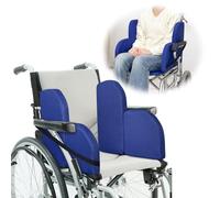 Supporto laterale per sedia a rotelle, cuscini laterali per anziani, supporto a forma di L, imbottito, per sedia a rotelle, protezioni laterali per sedia a rotelle, pannelli solidi, per il