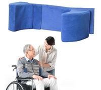 Supporto laterale per sedia a rotelle Supporto per la schiena Cuscino per postura in schiuma Cuscini a cuneo Cuscino per sedia a rotelle sagomato Imbottitura laterale per anziani Migliore postura con