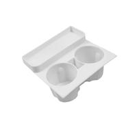 Supporto Lattine Auto Compatibile Con Tesla Per Model Y Inserto Portabicchieri Per Console Modello 3 Inserto Per Tazza Per Console Centrale Scatola Portaoggetti Per Portabicchieri(WHITE)