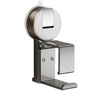 Supporto Lavabo Murale Plastica ABS 10kg Capacità(A) | Ventosa , installazione per trapano, superfici lisce, acciaio , plastica ABS