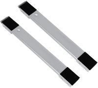 SUPPORTO LAVATRICE CON RUOTE BASE MOBILE CARRELLO REGOLABILE 40x69 MAX 200KG