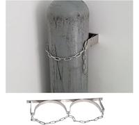 Supporto leggero for bombole di gas da parete, supporto for bombole di gas for case di cura, scuole e altre strutture(23.6 in/60cm)
