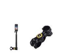 Supporto leggero in alluminio per fotocamera per ciclismo moto Vlog angoli regolabili per Adventure Bike Camera Mount