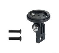 Supporto leggero in lega da 21 g per luce computer Brompton | Design multi-angolo, interruttore verticale orizzontale, visualizzazione personalizzabile, blocco sicuro (nero)