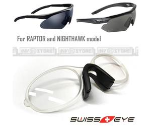 Supporto Lenti Vista Graduate RX Insert SWISSEYE per Occhiali RAPTOR e NIGHTHAWK