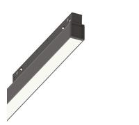 Supporto Lineare Binario Dali Ego Wide Alluminio Nero Led 13W 3000K Luce Calda