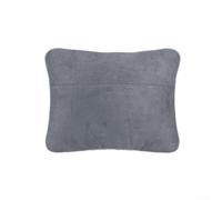 Supporto lombare e collo auto per veicoli Mercedes S con tessuto scamosciato, progettato per la protezione della vita e il comfort per tutte le stagioni (grigio)