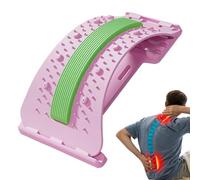 Supporto lombare - Estensore per la schiena regolabile, allungatore per la schiena, dispositivo di supporto portatile per la lordosi, attrezzature per l'allenamento della per seduti, correzione