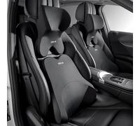 Supporto lombare per auto Poggiatesta Cuscino per il collo Supporto Cuscini per il collo morbidi universali Cuscino per lombare in memory foam per auto Supporto per la schiena