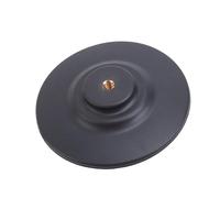 Supporto luce a LED per fotocamera DSLR per tetto auto base rotonda in gomma rivestimento supporto 1/4 per supporto dispositivo mobile