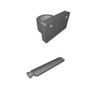 Supporto Luce LED per 2040 Profilo 1/4 Loc-Line NPT Lampada Flessibile