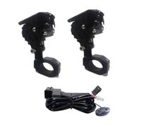 supporto luce moto Accessori Moto Faro Da Lavoro Fendinebbia Con Staffe Regolabili A LED Faretto Per Camion SUV 4WD 4x4 ATV