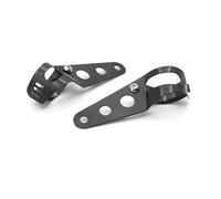 supporto luce moto Moto Faro Staffa Di Montaggio Forcella Orecchio Chopper Supporto Del Morsetto Motore Regolabile 27-36mm 38-48mm Universale