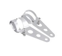 supporto luce moto Moto Faro Staffa Di Montaggio Forcella Orecchio Chopper Supporto Del Morsetto Motore Regolabile 28-36mm 38-48mm